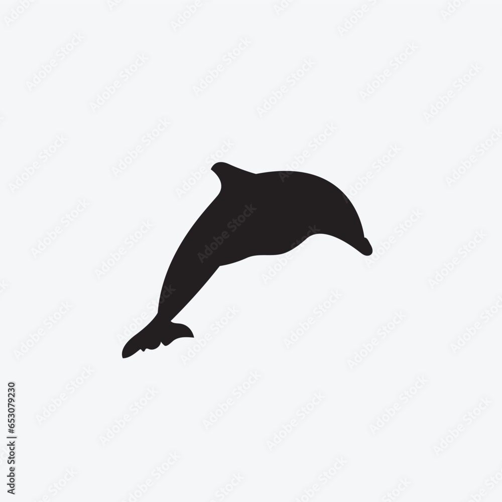 Dolphin vector image