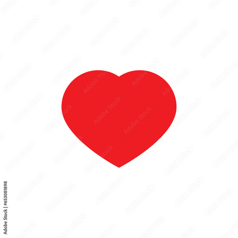 Various Red Heart Creative Illustration Various Red Heart Creative Illustration