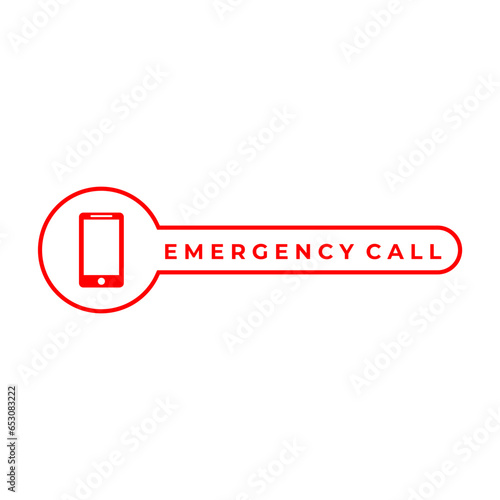 Emergency Call badge