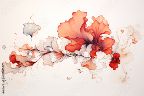 watercolor abstract background