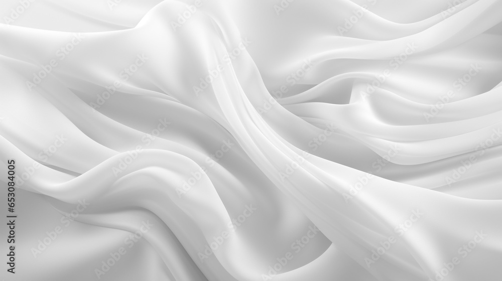 white abstract background,wave fabric