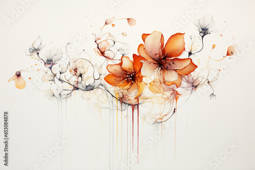 watercolor abstract background