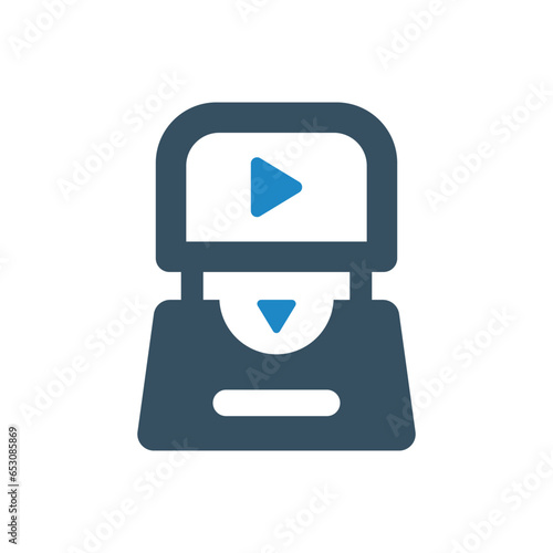 movie icon vector illustration