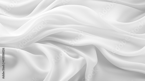 white abstract background,wave fabric photo
