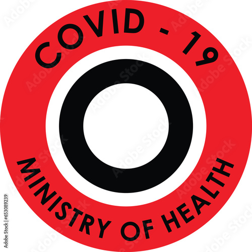 The vaccine has been obtained patch, clear covid 19 badge, clear covid 19 logos, the covid free icon for the ministry of health, and all covid-19 graphic design works. covid 19 is clear logo design