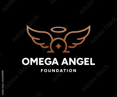 Luxury and Simple Omega Angel for your business