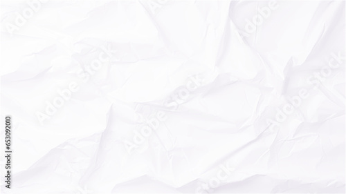 white paper is crumpled vector texture. Crumpled white paper. crumpled texture background