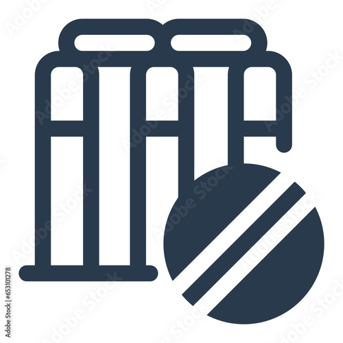 Crucial Wicket in Cricket Icon