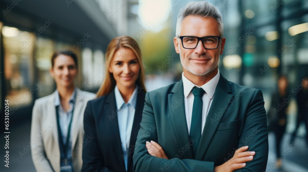 Empowered Women: Business Team Achieving Success Empowered Women: Business Team Achieving Success