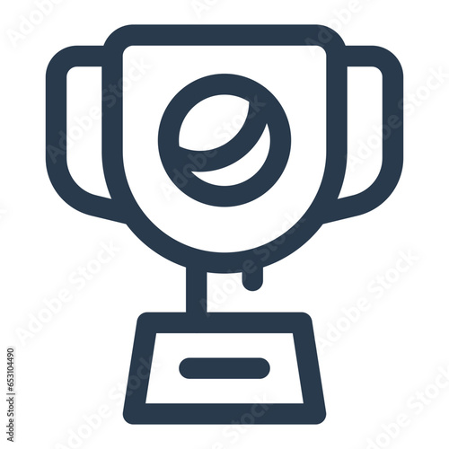 Prestigious Cricket Trophy Icon