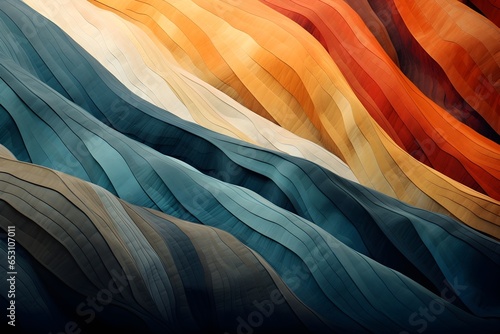 Abstract texture panorama background as wallpaper. generative ai