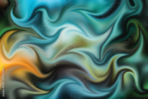 Vector colorful psychedelic liquefied background