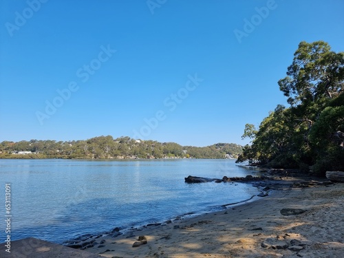 Looking over Jew Fish Bay and the Georges River From Oatley Park, Sydney New South Wales Australia photo