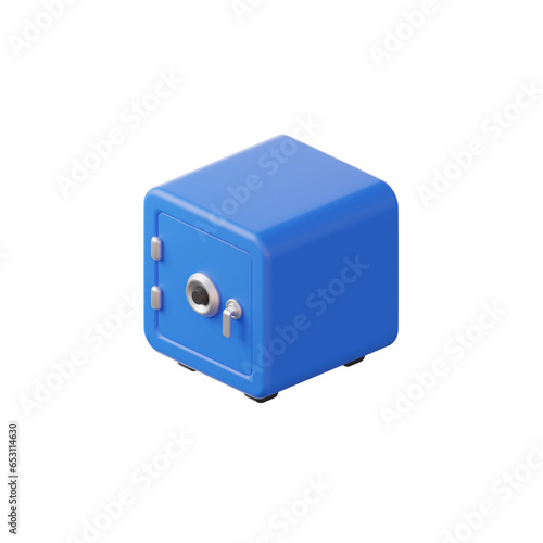 Safety box 3D icon