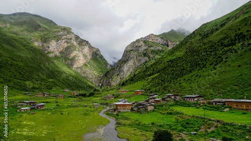 Landscapes and mountains from Bhutan