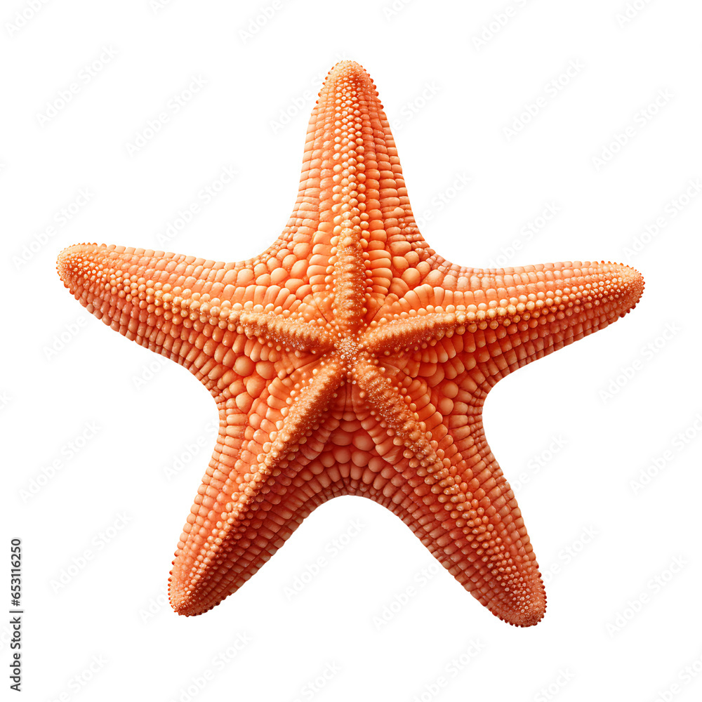 Starfish Specimen Isolated on Transparent or White Background, PNG Starfish Specimen Isolated on Transparent or White Background, PNG