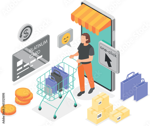 Online Shopping In Mobile Application