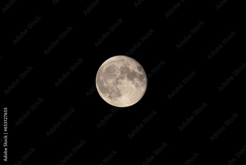 full moon on black background in the night blue moon full moon on black background in the night blue moon