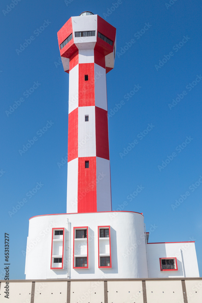 Dhanushkodi Lighthouse located in Rameshwaram in Tamil Nadu in India