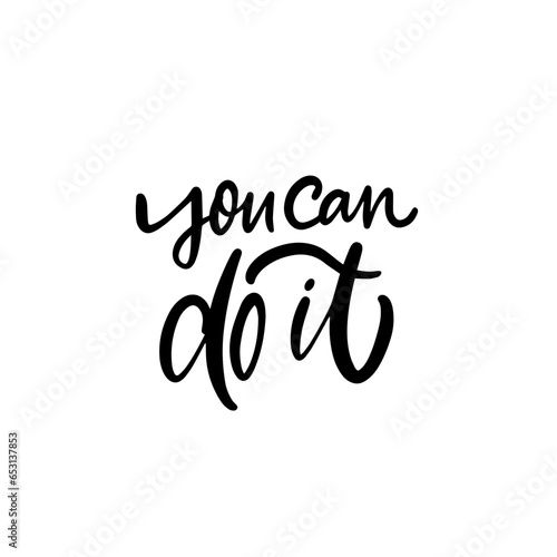 You can do it lettering phrase motivational text.