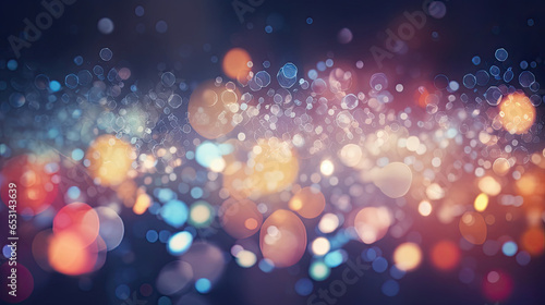 background of bokeh lights 