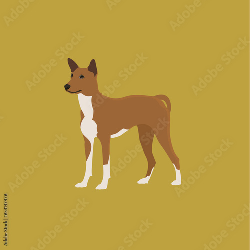 Shepherd Dog Mascot Illustration Vector Design - Animal