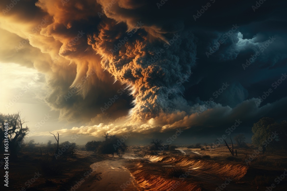 Nature's Fury Unleashed: The Imminent Threat of a Scary Tornado Destined to Wreak Havoc