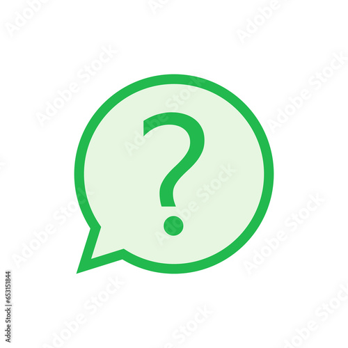 Question icon set. question mark icon vector.