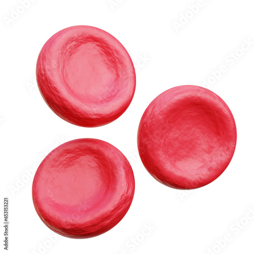 Blood Cells 3d Icon Illustrations