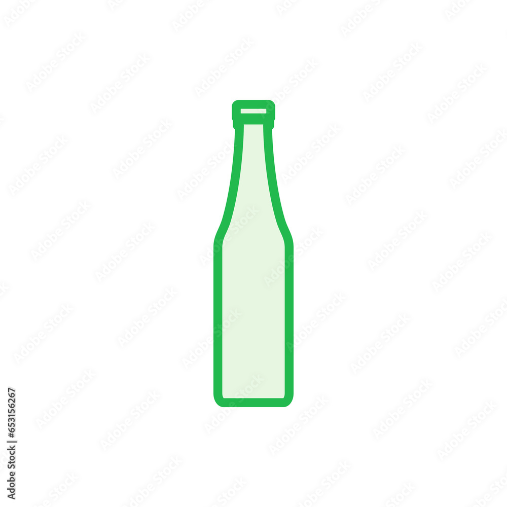 Bottle icon set. bottle vector icon Bottle icon set. bottle vector icon