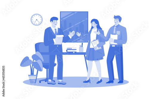 Employers extend job offers to qualified candidates.