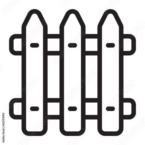 fence line icon