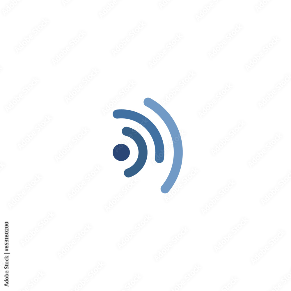 ABSTRACT WIFI LOGO. ECHO LOGO CONCEPT. CONNECTION AND FREQUENCY LOGO CONCEPT ABSTRACT WIFI LOGO. ECHO LOGO CONCEPT. CONNECTION AND FREQUENCY LOGO CONCEPT