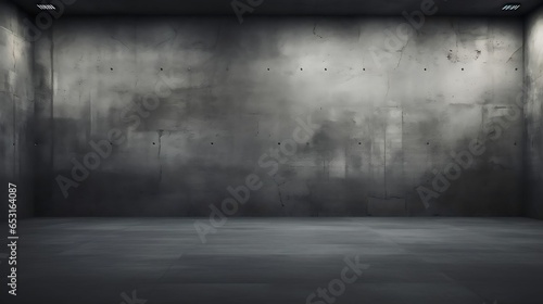 dark concrete wall and floor background  