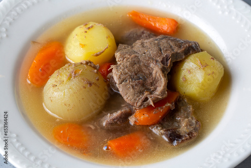 Turkish Kuzu Haslama - Lamb Stew with Potatoes and Carrot photo