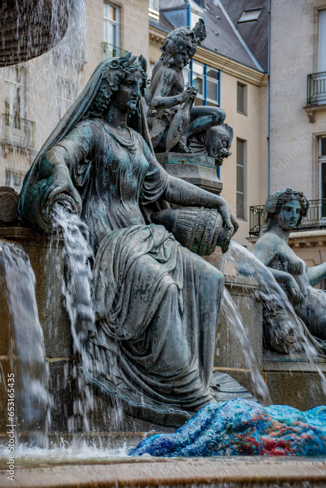 Naklejka premium fountain of neptune