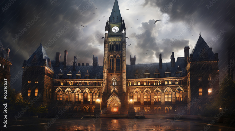 Parliament Building in Toronto
