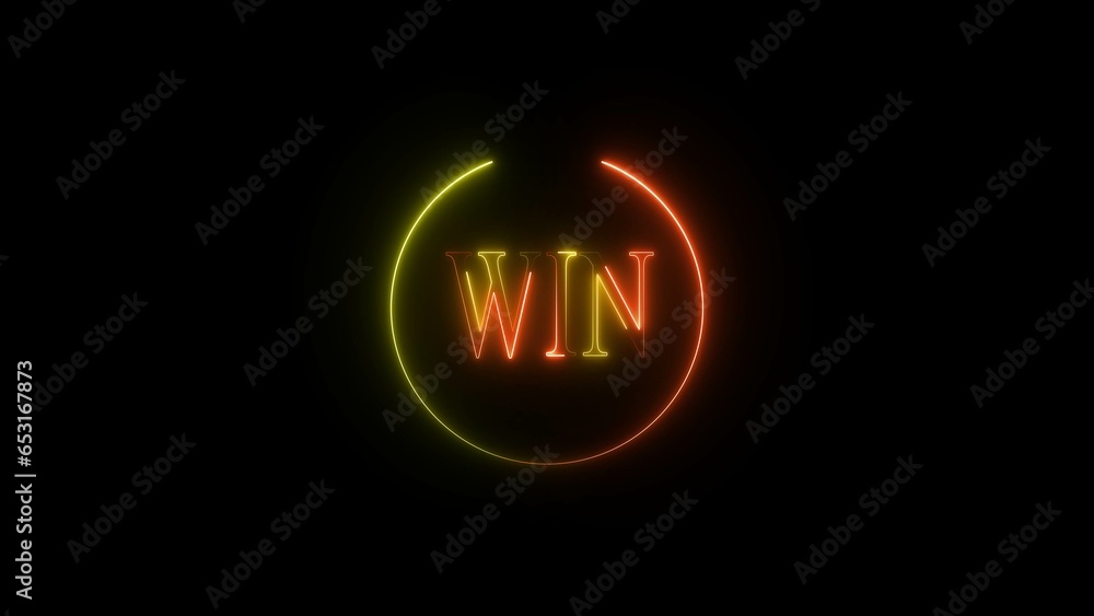 abstract glowing neon text illustration 4k abstract glowing neon text illustration 4k