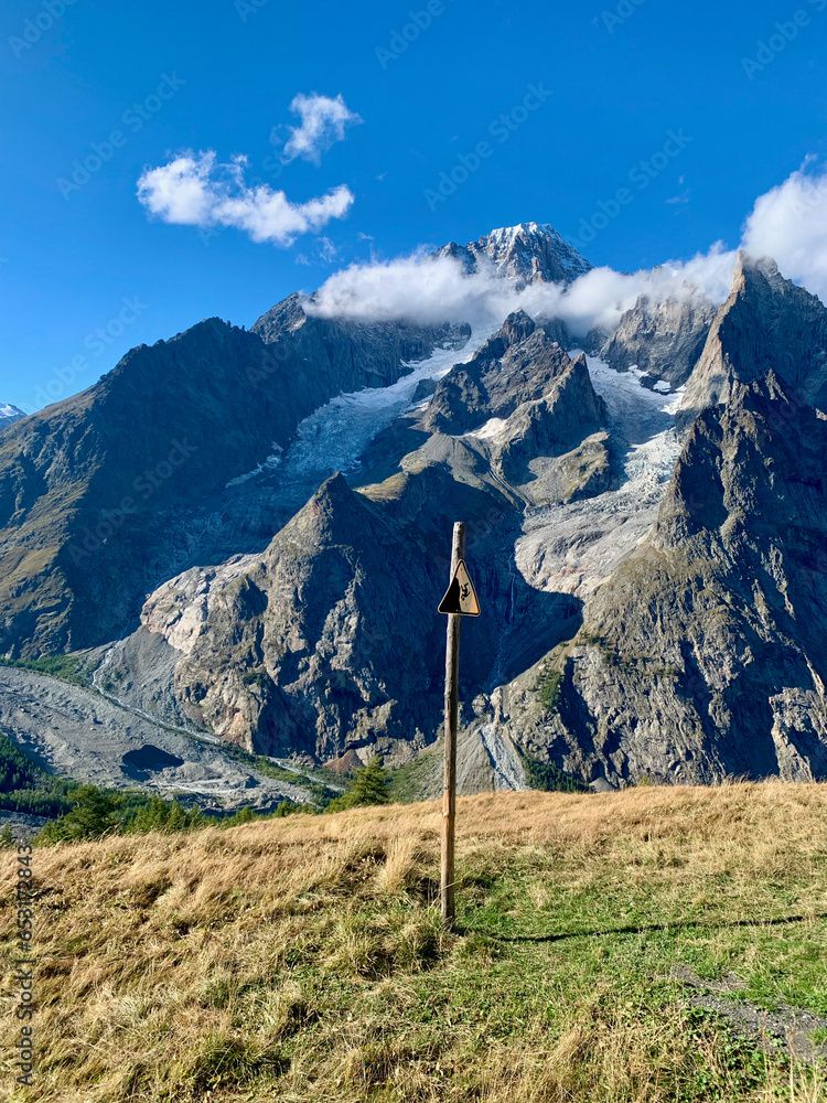 Massif du Mont-Blanc de Courmayeur, Italie