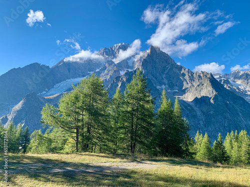 Massif du Mont-Blanc de Courmayeur, Italie © C.WILL