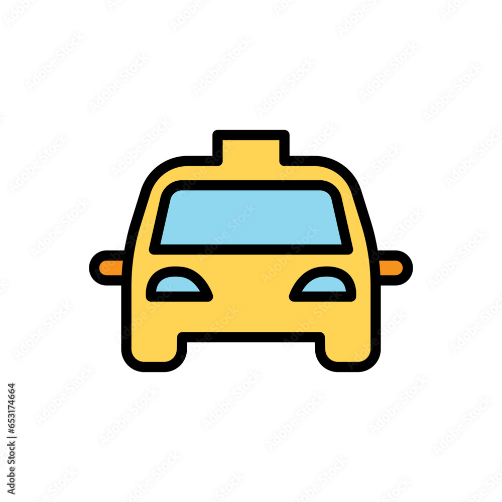 Obraz premium Taxi icon