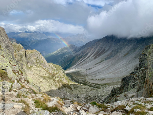 vue depuis la fenêtre d'arpette en suisse