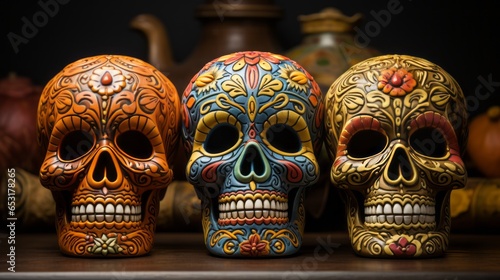mexican day of the dead background
