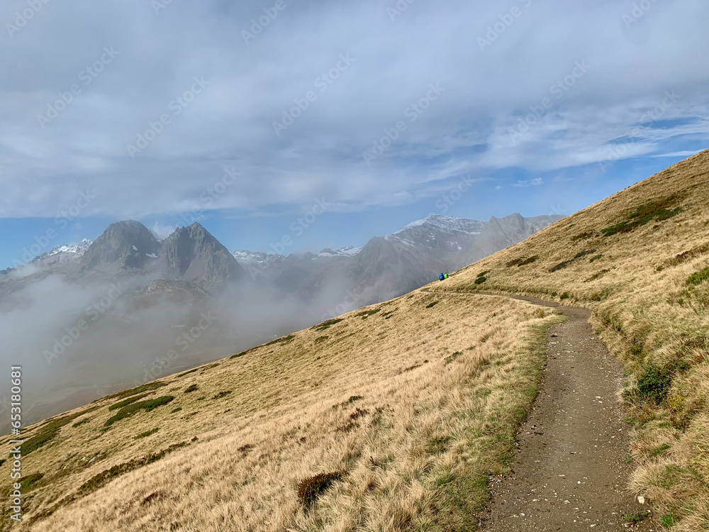 Panorama avec les aiguillettes des Posettes Panorama avec les aiguillettes des Posettes