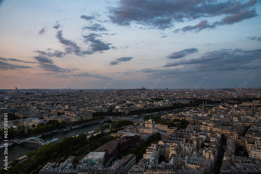 Fototapeta premium city aerial view