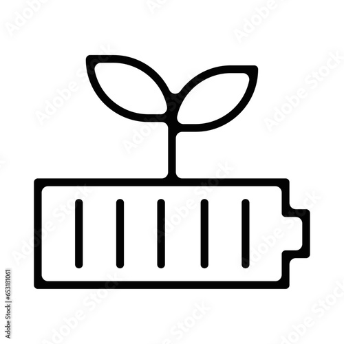 picto logo icones et symbole ecologie agriculture batterie chargeur gras