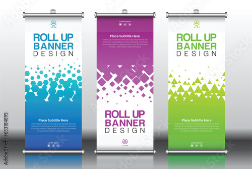 Roll up, roll up banner, rollup banner brochure flyer banner design template vector, roll up design modern x-banner and flag-banner. 850-2000mm rectangle size.	