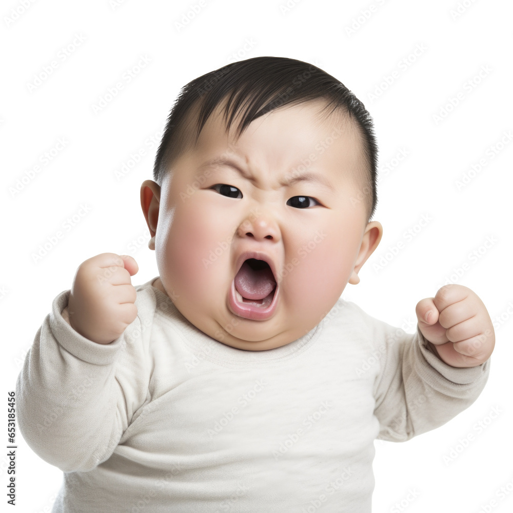 Cute baby giving funny facial expressions and gesture with transparent background Cute baby giving funny facial expressions and gesture with transparent background
