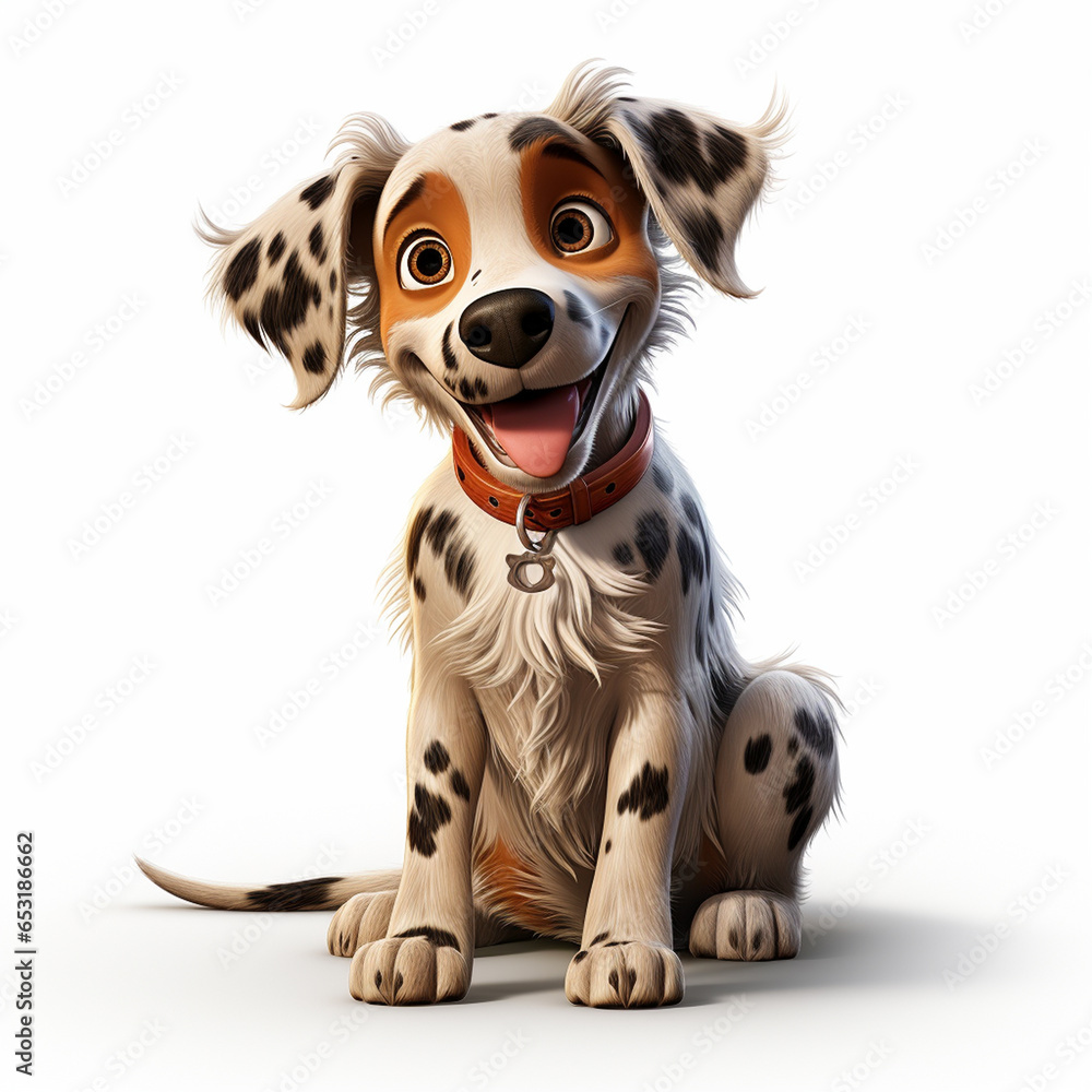 puppy with a bone By Generated AI puppy with a bone By Generated AI