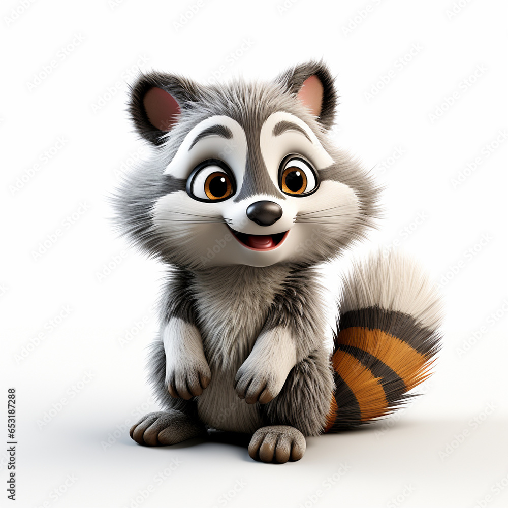 Cute kawaii squirrel By Generated AI Cute kawaii squirrel By Generated AI